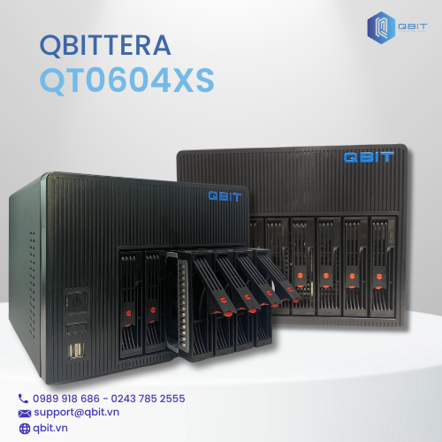 Thiết bị lưu trữ dữ liệu Qbittera Qt0604xs